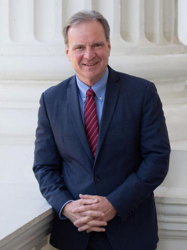 Senator Dave Cortese poses at the Capitol